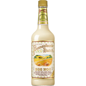 Pennsylvania Dutch Egg Nog bottle with creamy texture, ideal for holiday celebrations and festive gatherings.