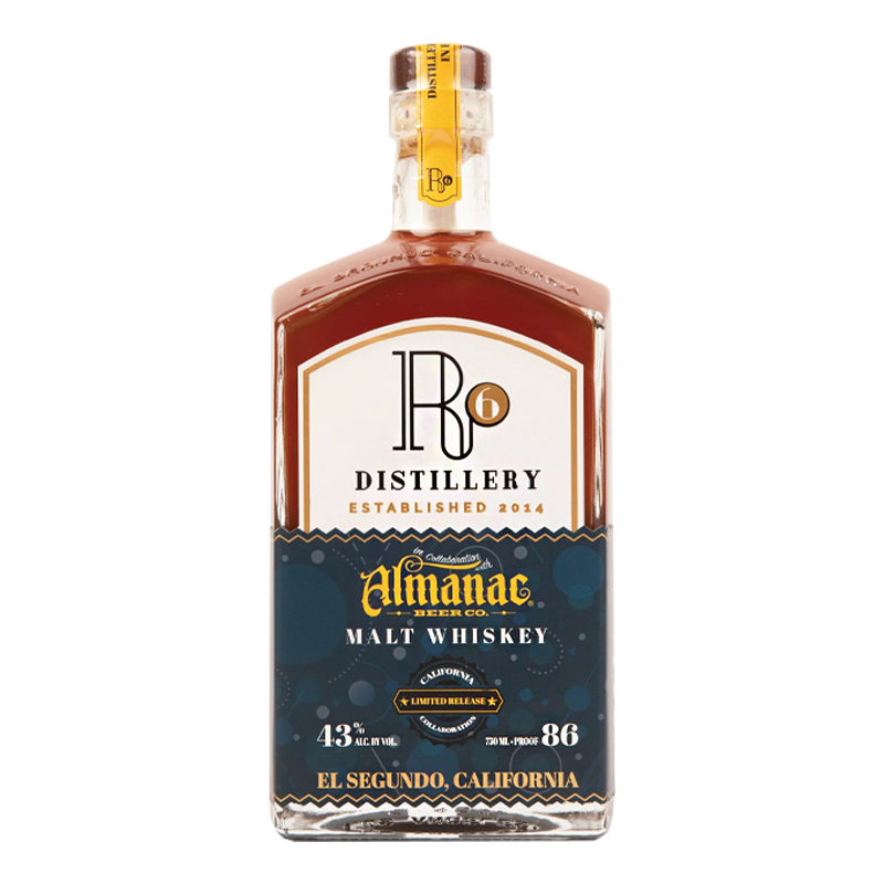 R6 Distillery + Almanac Malt Whiskey 750mL