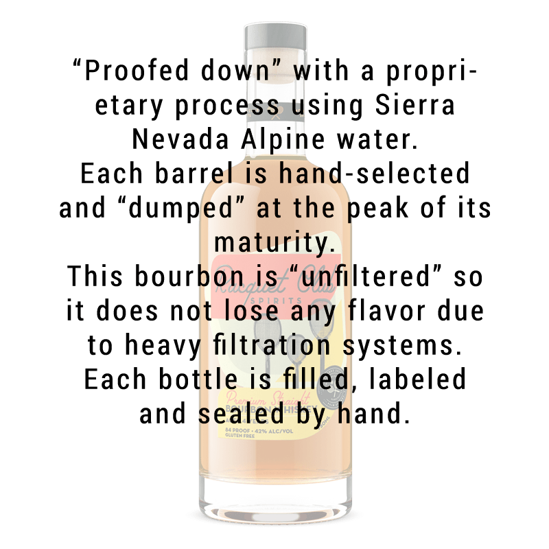 Racquet Club Spirits Bourbon Whiskey 750mL