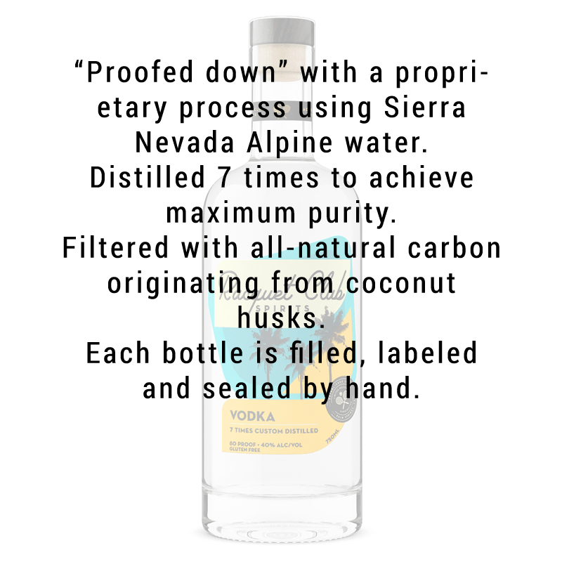 Racquet Club Spirits Vodka 375mL
