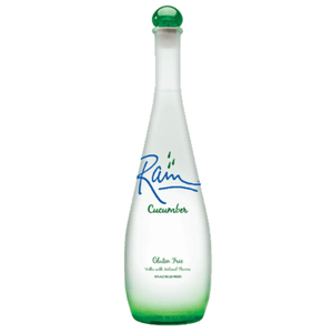 Rain Cucumber Vodka bottle featuring a crisp, refreshing cucumber infusion perfect for cocktails.