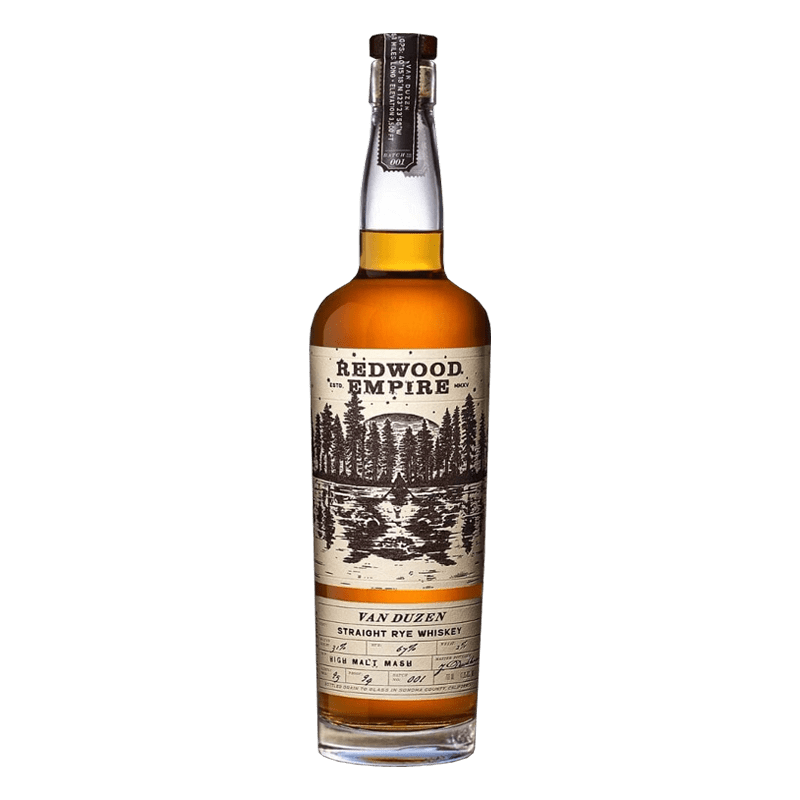 Redwood Empire Van Duzen Straight Rye Whiskey 750mL