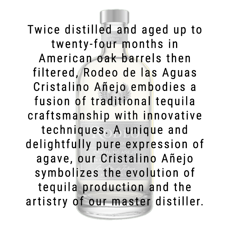 
            
                Load image into Gallery viewer, Rodeo De Las Aguas Tequila Cristalino 750mL
            
        