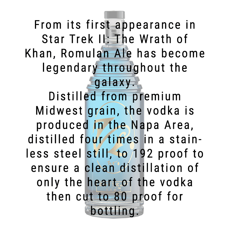 Romulan Ale Vodka 750mL