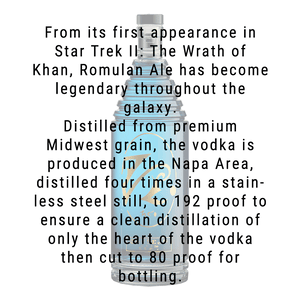 Romulan Ale Vodka 750mL