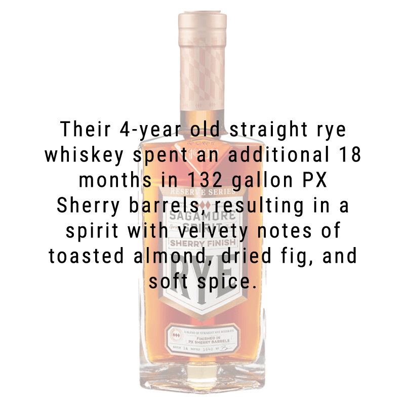 Sagamore Spirit Sherry Finish Rye Whiskey 750mL