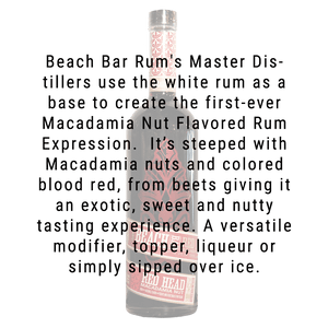 Sammy's Beach Bar Red Head Macadamia Nut Rum 750mL