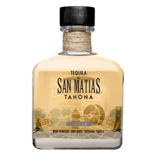 San Matias Tahona Anejo Tequila bottle showcasing its premium aged design and distinctive label