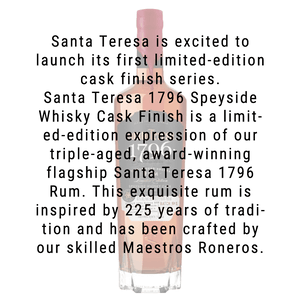 Santa Teresa 1796 Speyside Whiskey Cask Rum 750mL