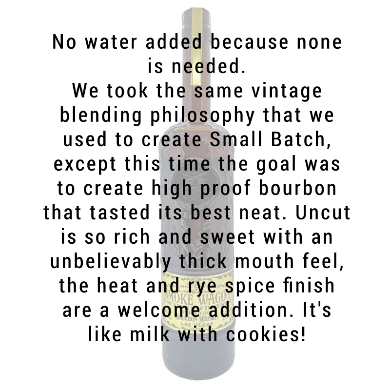 
            
                Load image into Gallery viewer, Smoke Wagon Uncut Unfiltered Bourbon 750mL
            
        
