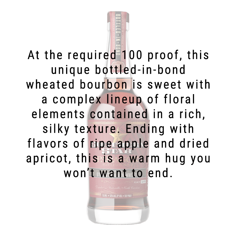 Southern Star Paragon Bottled-in-Bond Wheated Straight Bourbon Whiskey 750mL