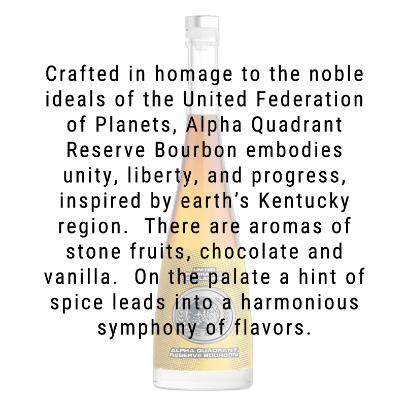 Star Trek Spirits Bourbon 750mL