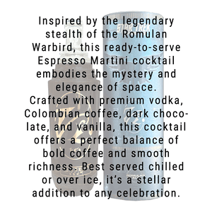 Star Trek Spirits Romulan Ale Espresso Martini 750mL