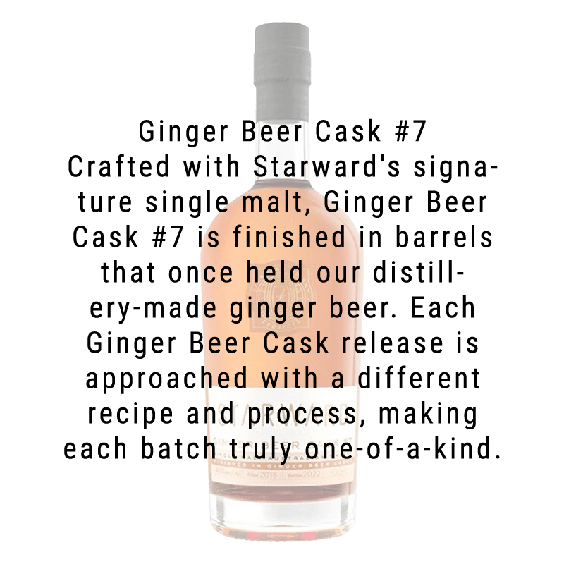 Starward Ginger Beer Cask #7 Whisky 750mL