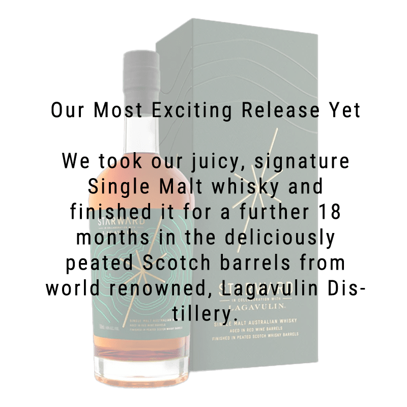 Starward Single Malt Whisky Finished in Ex-Lagavulin Barrels 750mL