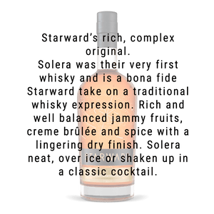 Starward Solera Single Malt Whisky 750mL