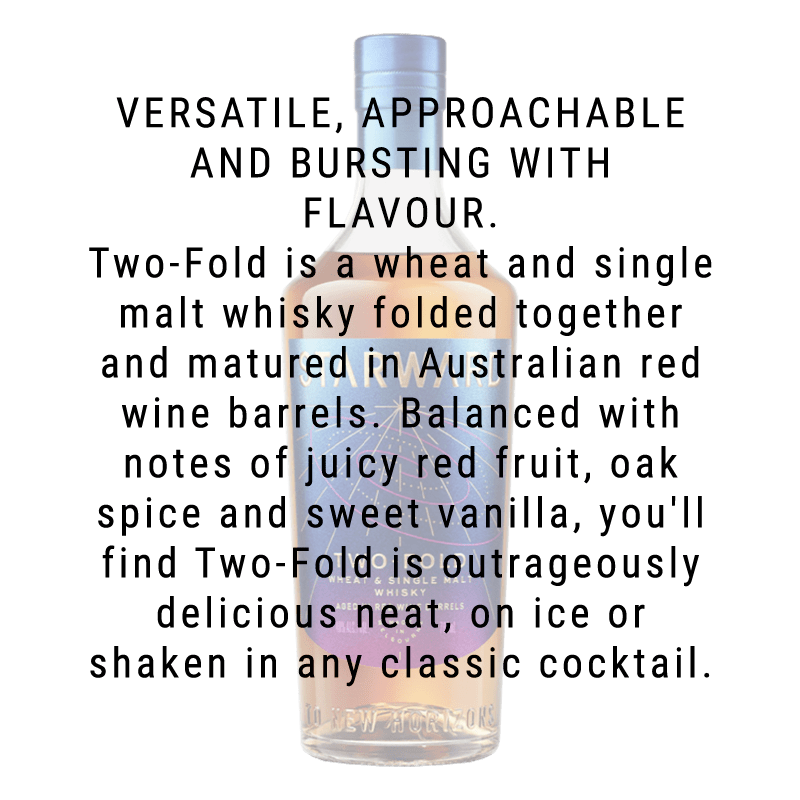 Starward Two-Fold Double Grain Australian Whisky 750mL