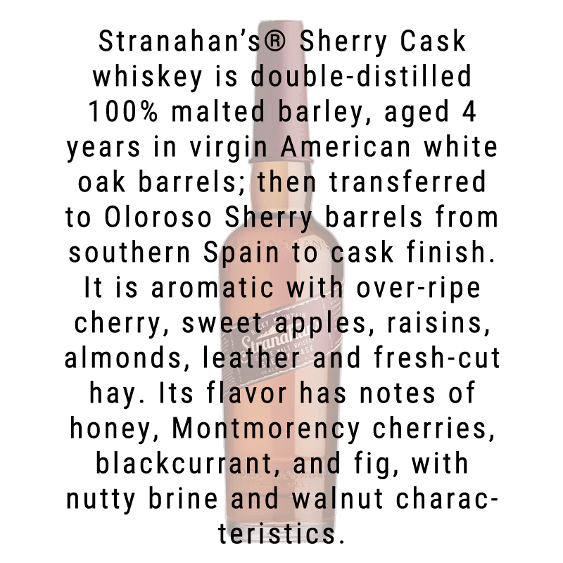 Stranahan's Sherry Cask Single Malt Whiskey 750mL