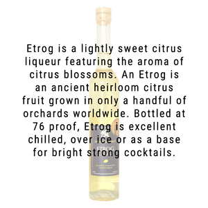 Sukkah Hill Spirits Etrog Liqueur 750mL