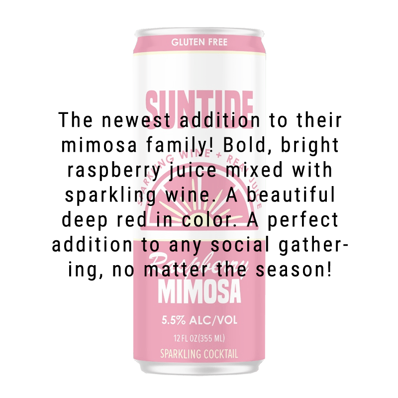 Suntide Raspberry Mimosa 12.oz 4 Pack