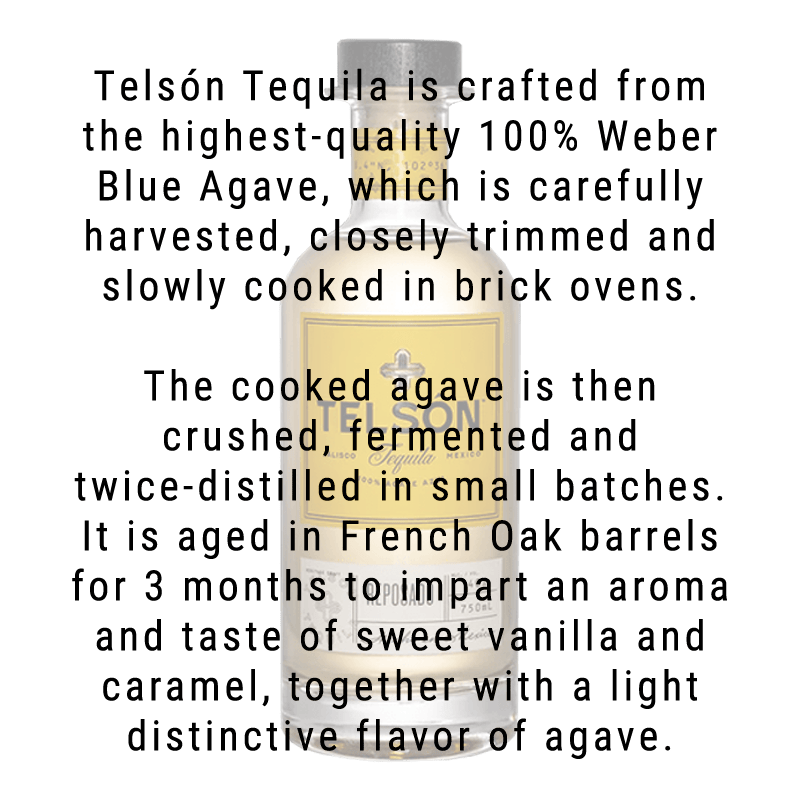 Telson Tequila Reposado 750mL