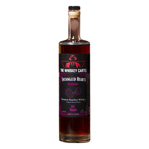 The Whiskey Cartel Entangled Hearts Raspberry Whiskey 750mL