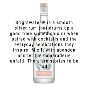 Three of Strong Spirits Brightwater Rum 750mL