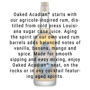 Three of Strong Spirits Oaked Acadian Rum 750mL