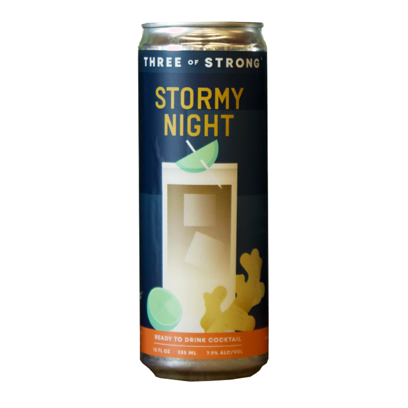 Three of Strong Spirits Stormy Night 4 pack 12.oz