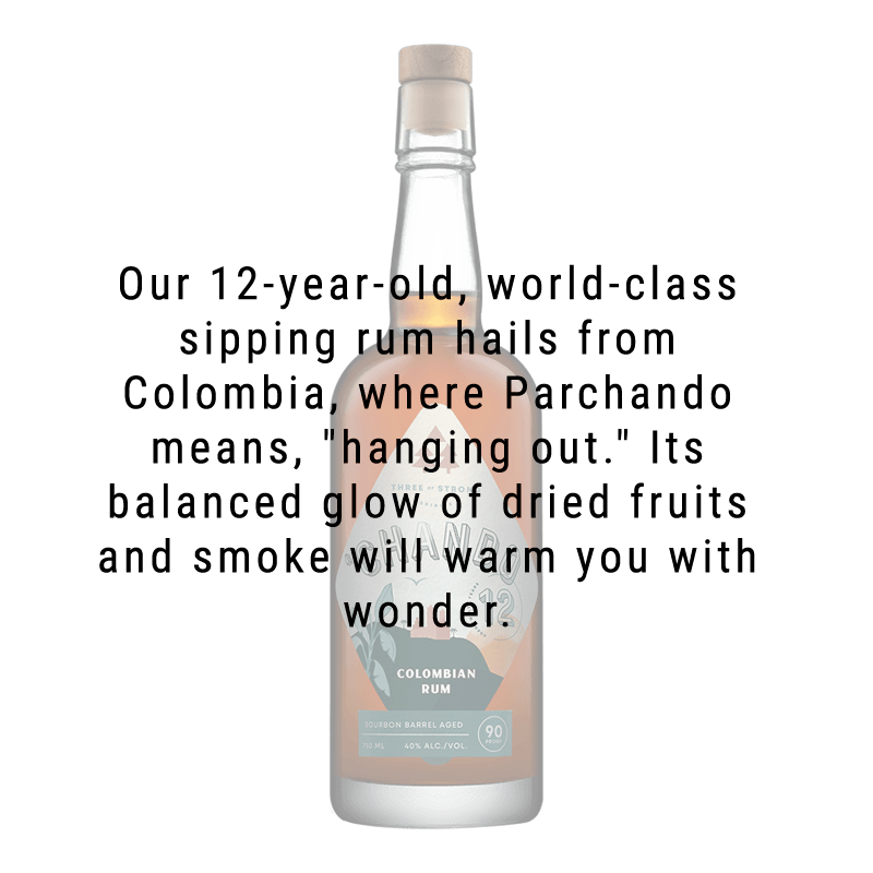 Three of Strong Spirits 'Chando 12 Rum 750mL