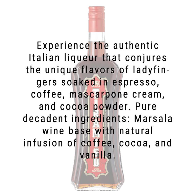 Tiramisu Italy Liqueur 750mL