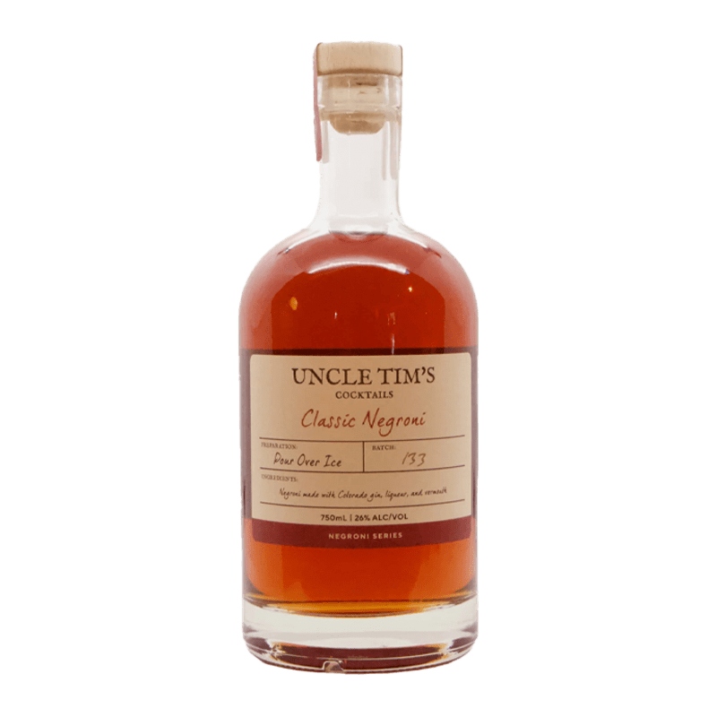 Uncle Tim's Cocktails Classic Negroni 750mL