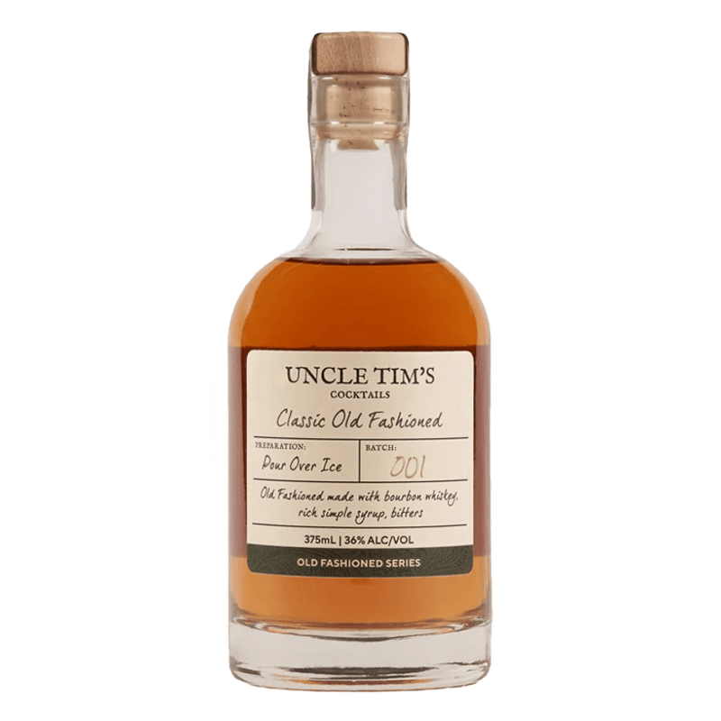 Uncle Tim's Cocktails Classic Old Fashioned 375mL
