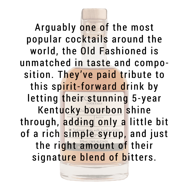 Uncle Tim's Cocktails Classic Old Fashioned 375mL