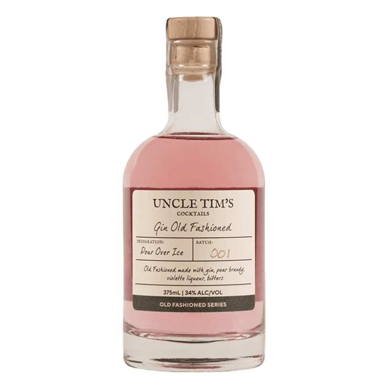 Uncle Tim's Cocktails Gin Old Fashioned 375mL