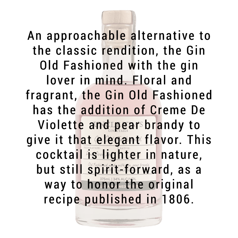 
            
                Load image into Gallery viewer, Uncle Tim&amp;#39;s Cocktails Gin Old Fashioned 375mL
            
        