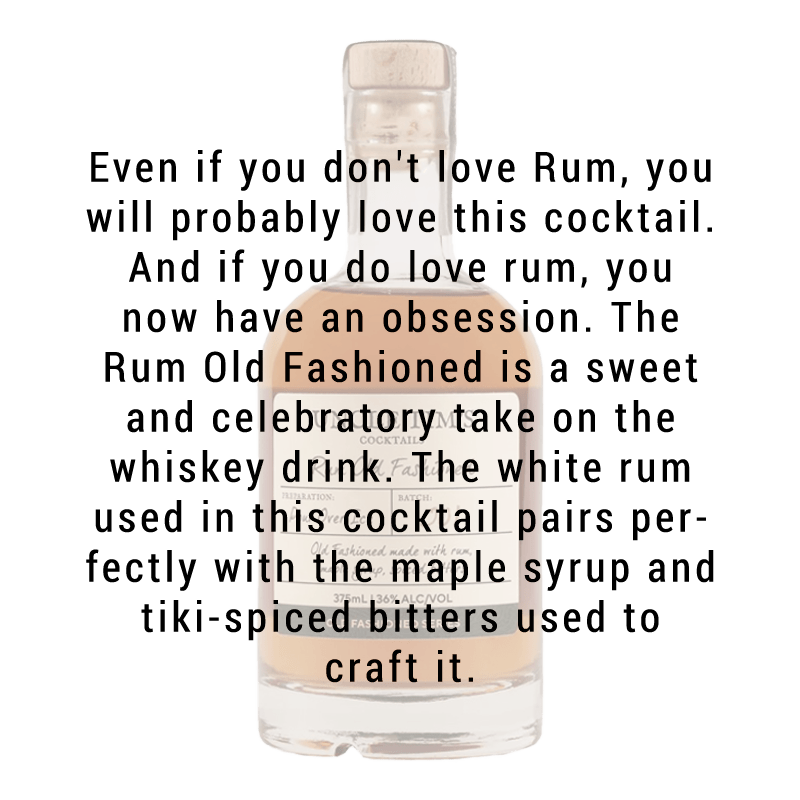 
            
                Load image into Gallery viewer, Uncle Tim&amp;#39;s Cocktails Rum Old Fashioned 375mL
            
        