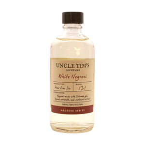 
            
                Load image into Gallery viewer, Uncle Tim&amp;#39;s Cocktails White Negroni 100mL
            
        
