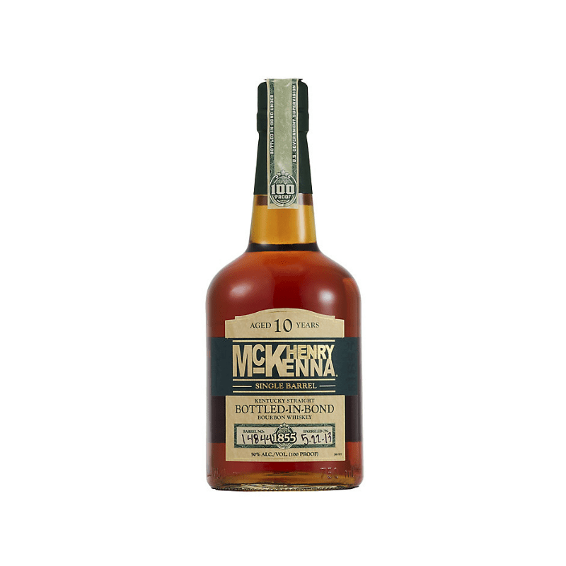 Henry Mckenna Straight Bourbon Single Barrel 10 Year Old Bottled in Bond 100 Proof 750ml Bottle