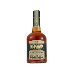 Henry Mckenna Straight Bourbon Single Barrel 10 Year Old Bottled in Bond 100 Proof 750ml Bottle