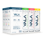 Vala Lifestyle Seltzer Varity 8 pack 12.oz