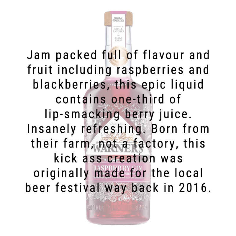 
            
                Load image into Gallery viewer, Warner&amp;#39;s Raspberry Gin 750mL
            
        