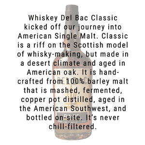 Whiskey Del Bac Classic Single Malt Whiskey 750mL