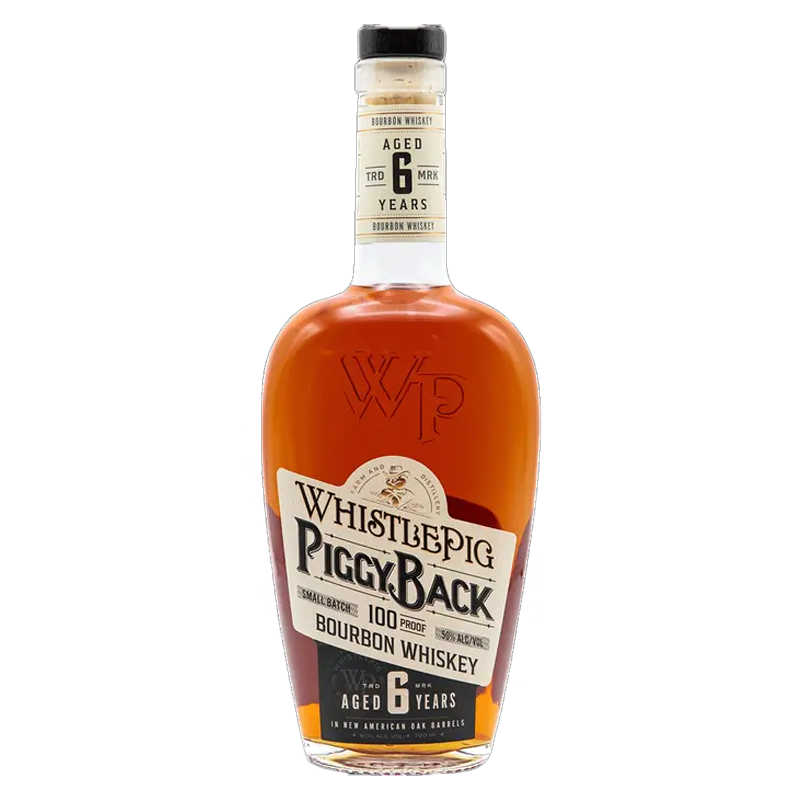 Whistlepig Piggyback 6 Year Bourbon Whiskey 750mL