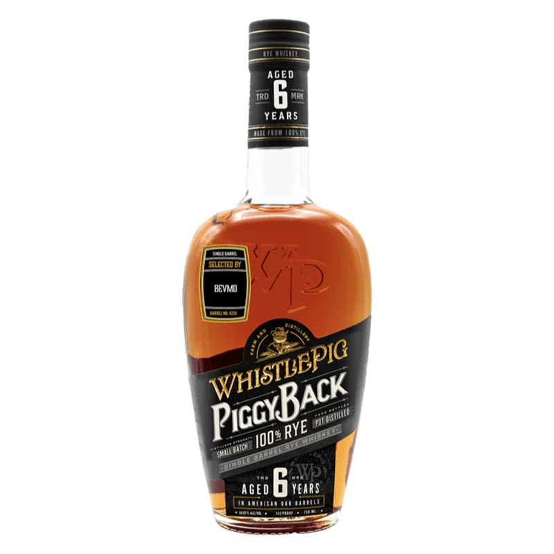 Whistlepig Piggyback 6 year Rye Whiskey 750mL