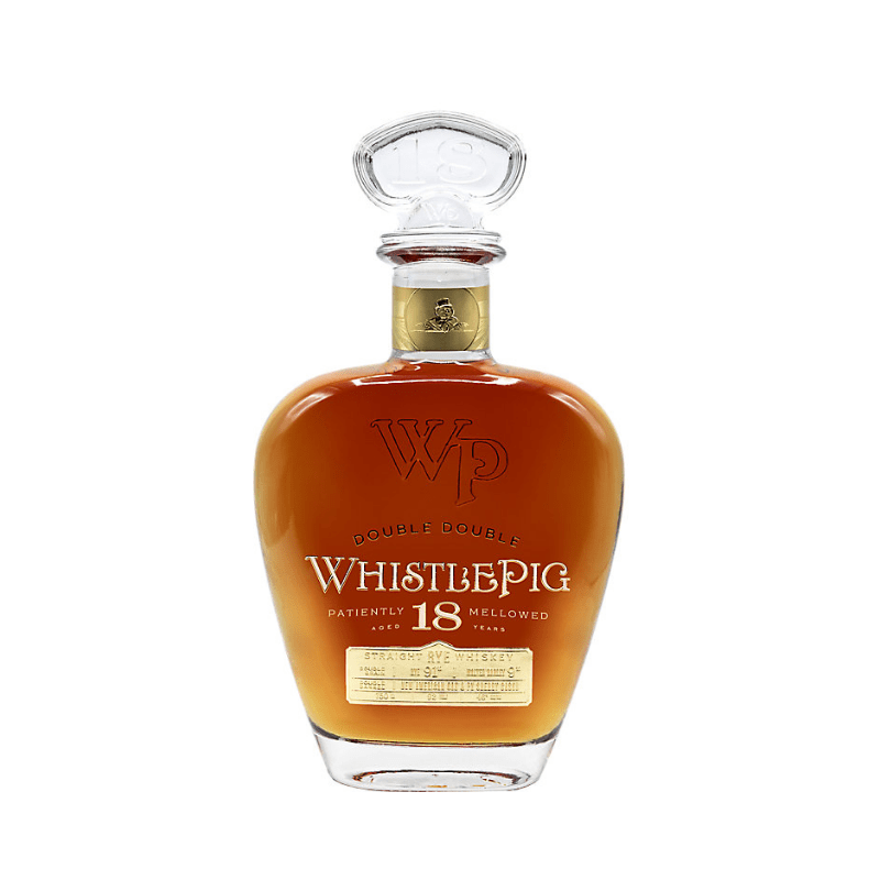 Whistlepig Rye Whiskey 5th Edition Double Malt PX Sherry Cask 18 Year Old 92 Proof 750ml Bottle