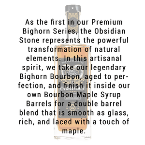 Willie's Distillery Bighorn Bourbon Obsidian 750ml