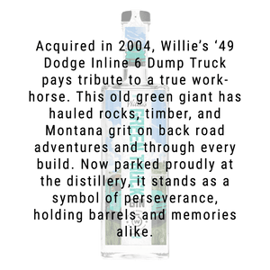 Willie's Distillery Green Truck Gin 750mL