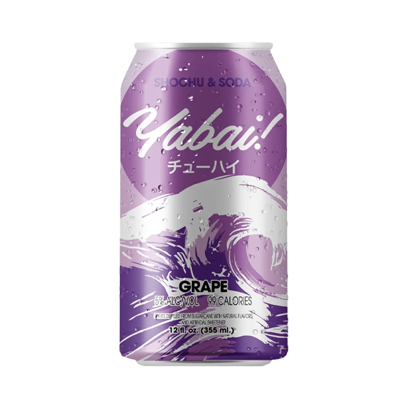 Yabai! Grape Shochu and Soda 12.oz 4 pack