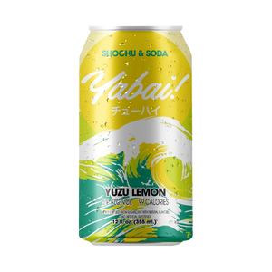 Yabai! Yuzu Lemon Shochu and Soda 12.oz 4 pack